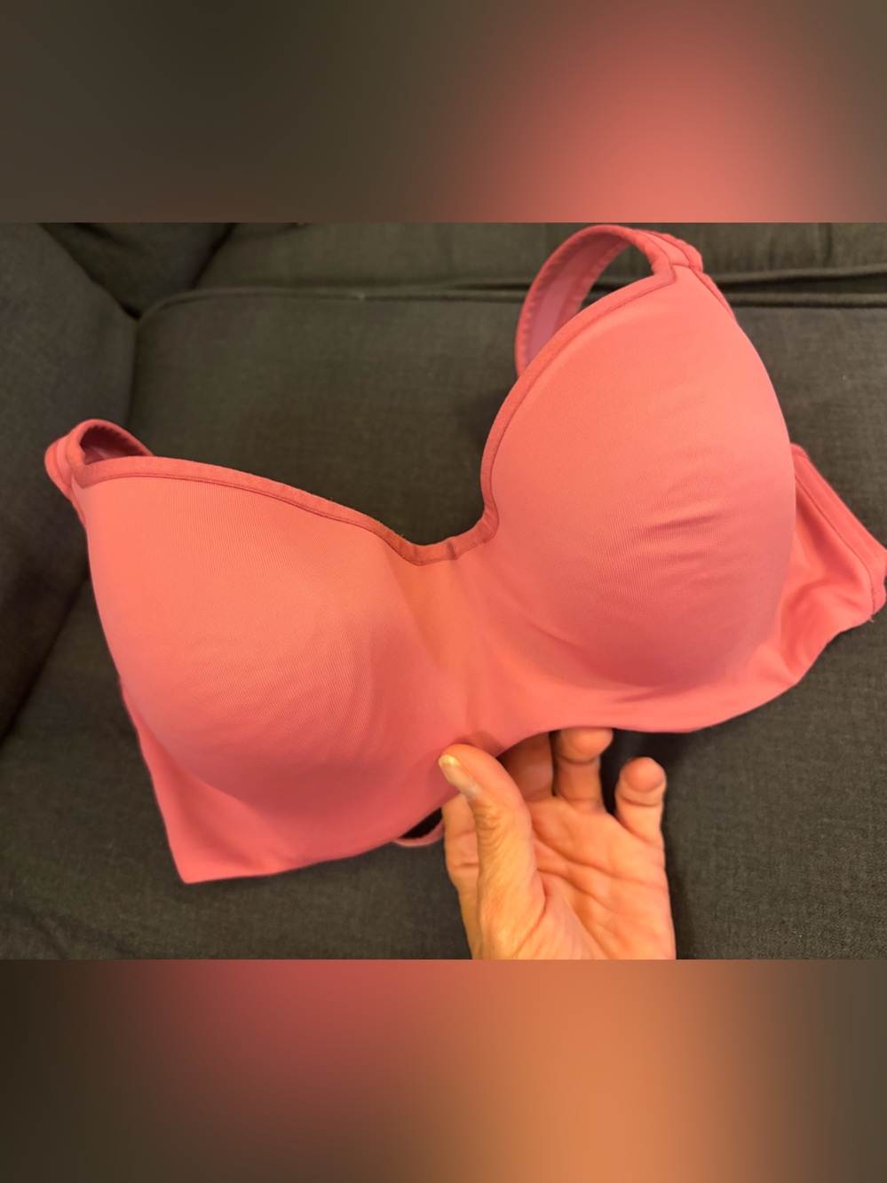 Cacique Pink Balconette Bra